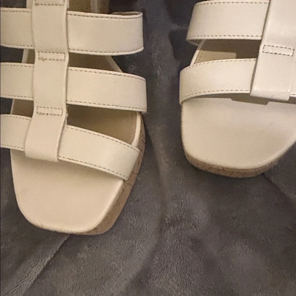 Michael Kors Women's White Strappy Sandals